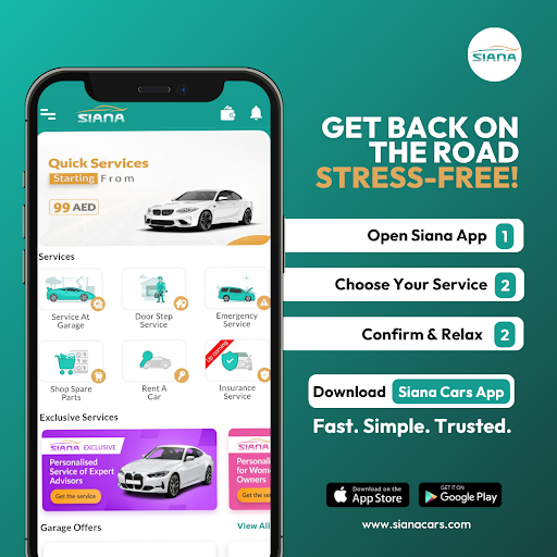 Siana Cars - Location Based Super App for Car Owners — AUTOMOTIVE in Dubai — photo 1
