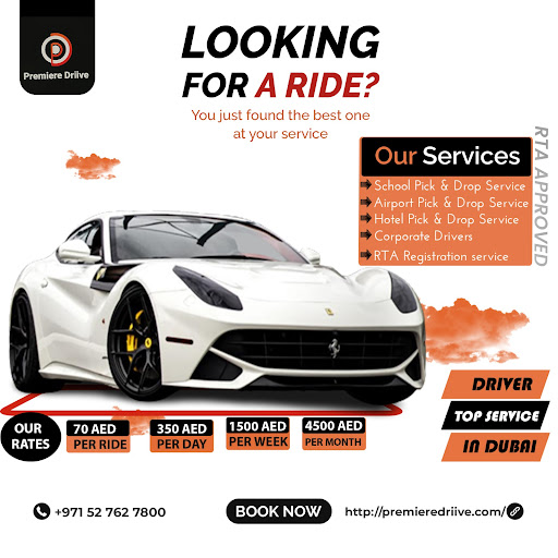 Premiere Driive - Rent A Car With Driver In Dubai — AUTOMOTIVE in Dubai — photo 3