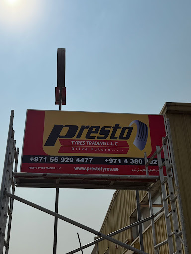 Presto Tyres Trading LLC | Best Tyres | Wheel Alignment | Mobile Tyre Repair in Dubai — AUTOMOTIVE in Dubai — photo 1
