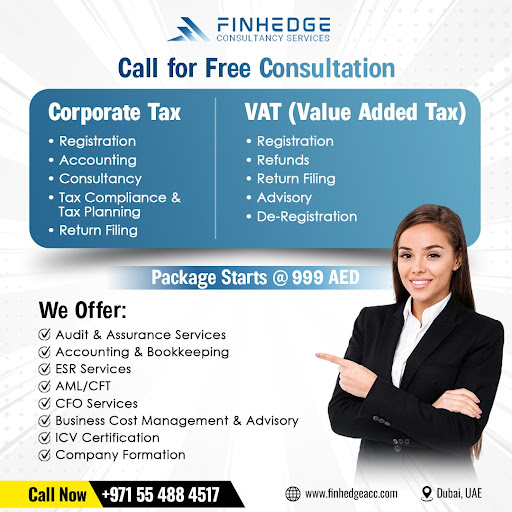 Finhedge Consultancy - Accounting | Bookkeeping | Taxation | Consultation Services in UAE — BUSINESS in Dubai — photo 3