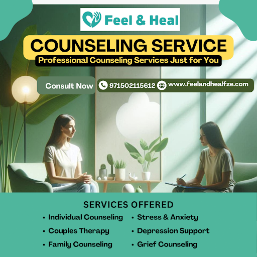 Feel and Heal Wellness (Online & In-person Psychological Consultation, Coaching, Healing, Counseling & Therapies) — HEALTHCARE in Dubai